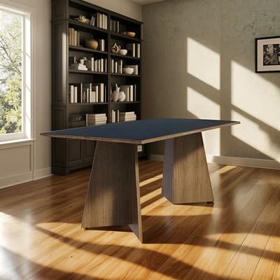 Mesa De Comedor Rectangular 5388 Color Marrón/negro - $5,809.33 en Mercado Libre | PrecioMX