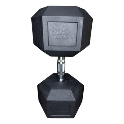 Mancuerna Hexagonal 90 Lbs Wod Pro Crossfit Gym Color Negro - $2,949.00 en Mercado Libre | PrecioMX