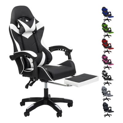 Selectshop Silla Gamer Gm003 Ergonómica Blanca Blanco Cuero Sintético - $1,679.00 en Mercado Libre | PrecioMX