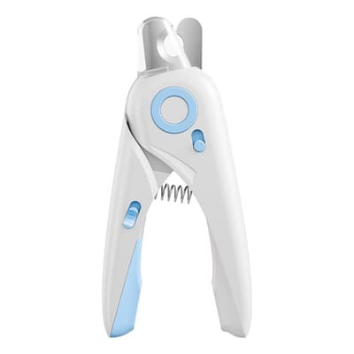 Autgar® Cortaúñas Para Mascotas: Cortaúñas Para Gatos Y Perros Equipados Con Luz Led Para Iluminar Las Uñas O Garras, Seguro Y Fácil De Recortar, Azul.