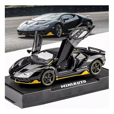 Vehículo A Escala Lamborghini De Auto Alear Con Luz Y Sonido Negro - $298.00 en Mercado Libre | PrecioMX