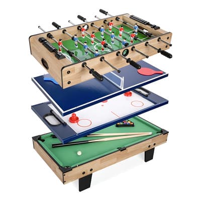 Breezee Market Mesa Múltijuegos 4 En 1 Portátil Billar Ping Pong Multicolor - $2,249.10 en Mercado Libre | PrecioMX