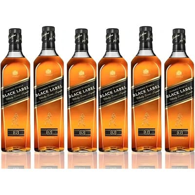Johnnie Walker Black Scotch Escocés 750 Ml Pack X 6 u - $3,748.41 en Mercado Libre | PrecioMX