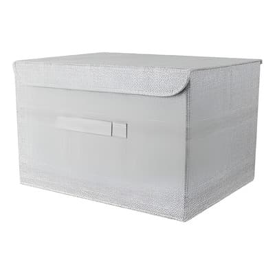 Miniso Caja De Almacenamiento Plegable Gris 40x30x25 Cm - $180.40 en Mercado Libre | PrecioMX