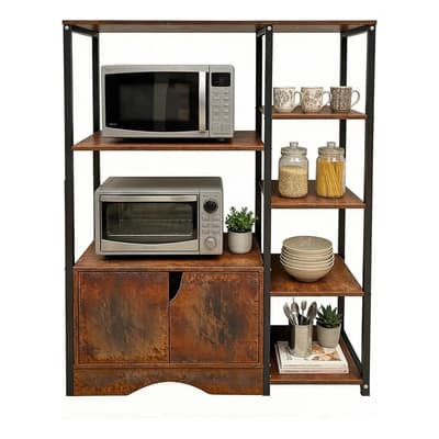 Mueble Organizador Cocina Gabinete, Estante Repisa 90*34*112