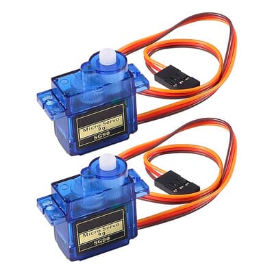 Tecneu 2 Servomotor Micro Sg90 1.6kg Servo Motor Arduino Pic 180° - $95.60 en Mercado Libre | PrecioMX