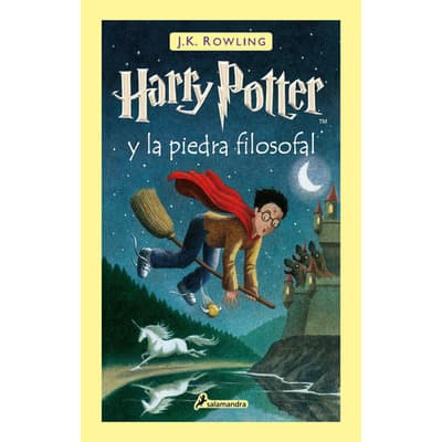 Libro Harry Potter Y La Piedra Filosofal, De J. K. Rowling