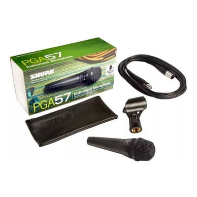 Shure Microfono Dinamico Pga57 Xlr Y Meses Negro - $1,816.00 en Mercado Libre | PrecioMX