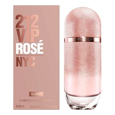 Carolina Herrera 212 Vip Rosé Elixir Edp 80floz para mujer