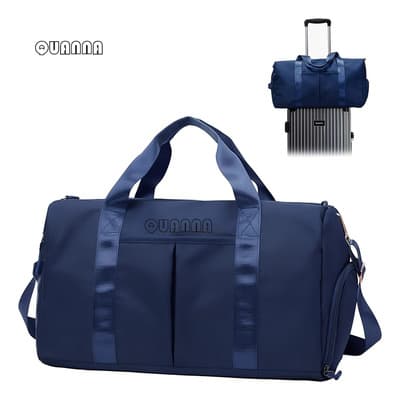 Bolsa Deportiva Quanna Nylon 47 Cm Bolsa De Equipaje De Viaje De Gran Capacidad Gimnasio Bolsa De Viaje Portátil Durante... Azul - $135.83 en Mercado Libre | PrecioMX