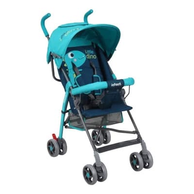 Carriola De Bastón Infanti Skit Dino Azul Turquesa Dinosaurio Plegable Resistente Con Toldo Gris - $1,299.00 en Mercado Libre | PrecioMX