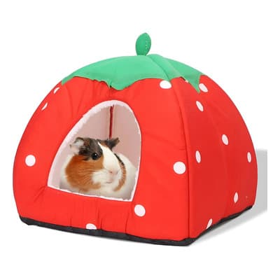 Cama Casa Cuyo Raton Conejo Erizo Hamster Huron 25*29cm