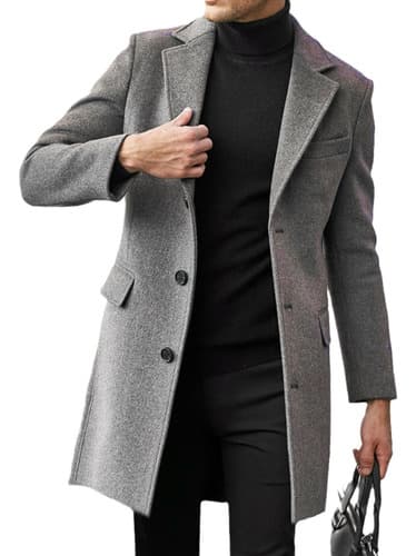 Abrigo De Trinde De Lujo Personalizado Para Hombres - $270.63 en Mercado Libre | PrecioMX