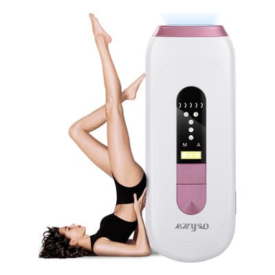 Depiladora Láser Permanente Profesional Ipl Depiladora Laser Diodo Definitiva Soprano Sin Dolor 999,999 Para Cuerpo Y... Blanco