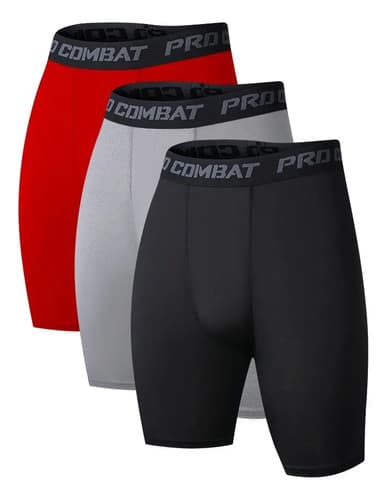 3pzs Pantalones Cortos Deportivos De Licra Pantalones Cortos - $148.00 en Mercado Libre | PrecioMX