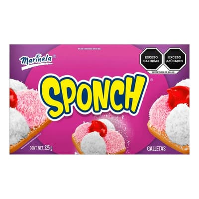 Galleta Marinela Sponch 225g - $31.00 en Mercado Libre | PrecioMX