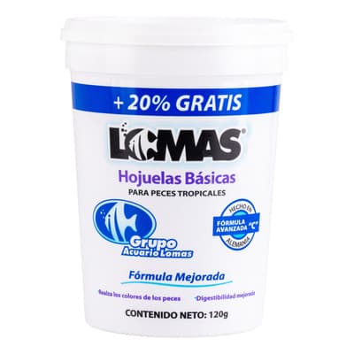 Alimento Comida Para Peces Tropicales 100g Hojuelas Basicas - $95.59 en Mercado Libre | PrecioMX