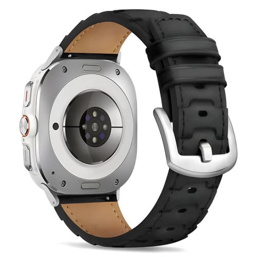 Correa De Piel Para Samsung Galaxy Watch Ultra 2025 Para Hombre, Correa De Reloj Cosida A Mano Para Samsung 7 Ultra Galaxy Ultra 47 Mm, Color - $254.04 en Mercado Libre | PrecioMX