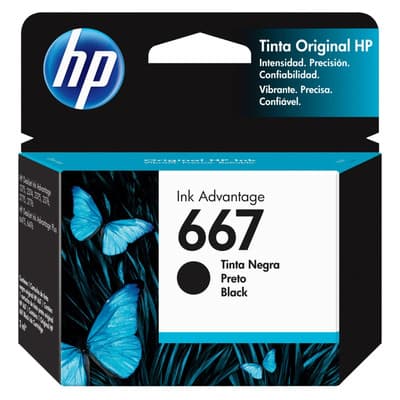 Cartucho De Tinta Hp 667 De Color Negro De 2 Ml - $333.00 en Mercado Libre | PrecioMX