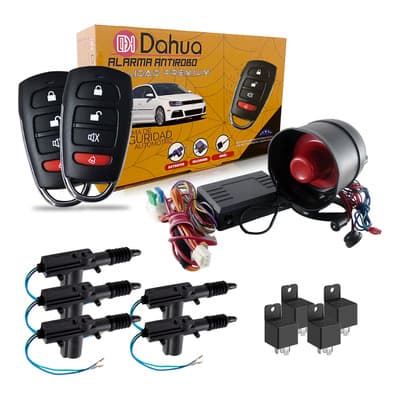Alarma Automotriz Universal Con 2 Llaves 5 Seguros Electricos 4 Relay Y Mando A Distancia Con Apertura De Cajuela Dal018c - $915.00 en Mercado Libre | PrecioMX