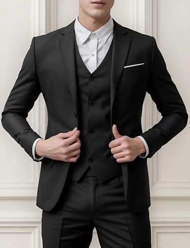 Traje Informal De 3 Piezas Para Hombre Slim-fit - $298.00 en Mercado Libre | PrecioMX