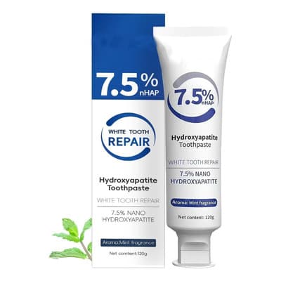 Oxyglow Pasta De Dientes Con Hidroxiapatita, Menta Suave Pasta Dental Antisensibilidad Con Sal Mineral, Blanqueador No Irritante, Protección Frío/calor, Limpieza Gingival Profunda, 12h Alivio - $89.70 en Mercado Libre | PrecioMX