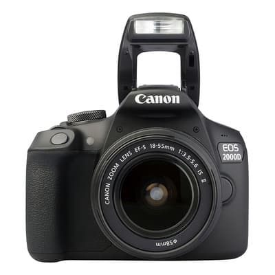 Canon EOS 2000D + 18-55mm IS II DSLR color negro - $9,018.00 en Mercado Libre | PrecioMX