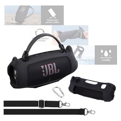 Funda Protectora Silicona Y Correa Para Bocina Charge 6