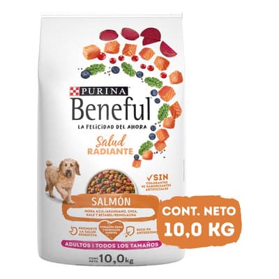 Croquetas para Perro Adulto Salmón Salud Radiante 10kg Purina® Beneful®