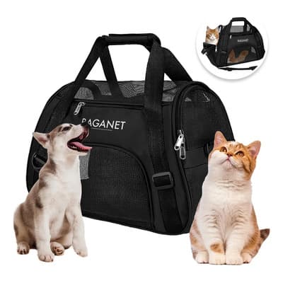 Mochila Transportadora Portátil Para Mascotas Chicas, Perro, Gato, Conejo. Color Negro - $179.00 en Mercado Libre | PrecioMX