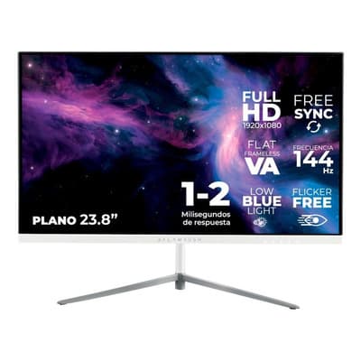 Monitor Gamer Balam Rush Con Pantalla De 23.8 144hz Y Resolución Full Hd Blanco - $2,799.00 en Mercado Libre | PrecioMX