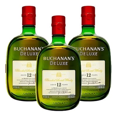 Pack De 3 Buchanan's Deluxe 12 Blended Scotch 750 Ml - $1,753.06 en Mercado Libre | PrecioMX