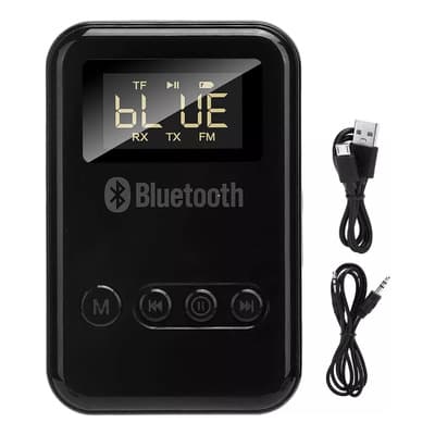 Transmisor Receptor Bluetooth 5.0 Qyju Aux 3.5mm Negro Para Tv Y Pc - $249.00 en Mercado Libre | PrecioMX