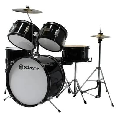 Extreme Exbt022 Bateria Junior Negra 5 Pzas. Aro Negro - $3,830.00 en Mercado Libre | PrecioMX