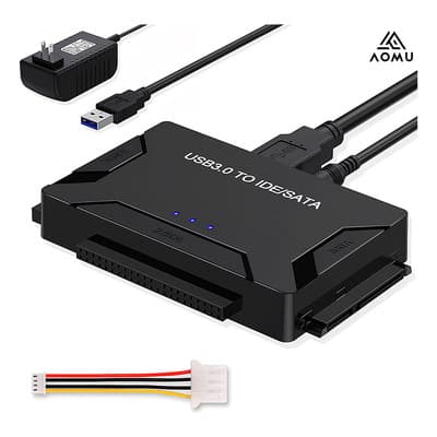 Adaptador Ide Usb 3.0 A Sata Ide Disco Duro Convertidor Aomu Negro - $398.00 en Mercado Libre | PrecioMX
