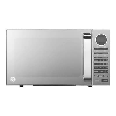 Horno De Microondas GE Appliances Globales MGE07SEJ 20L 0.7 ft³ Acero Inoxidable Electrico De Mesa Estante Plato