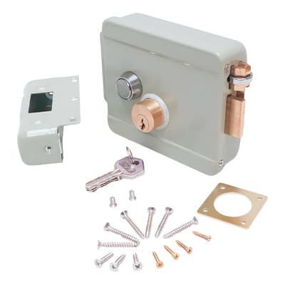 Cerradura Chapaelectrica Derecha Con Boton De Salida Beige - $404.00 en Mercado Libre | PrecioMX