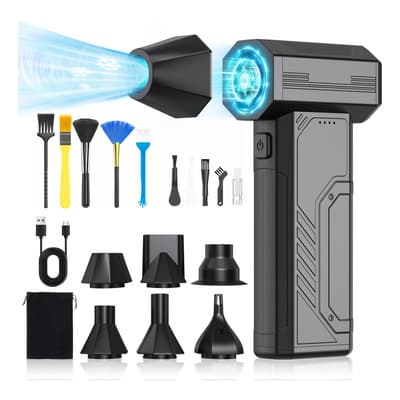 Soplador De Aire Pórtatil Kit Limpieza Pc Inalámbrico Aire Soplador Plumero 150000rpm 16 En 1 Con Bolsa Para Limpieza Del Coche, El Hogar Y Cama De Aire, Limpiar El Pelo De Las Mascotas Kkluv® - $385.79 en Mercado Libre | PrecioMX