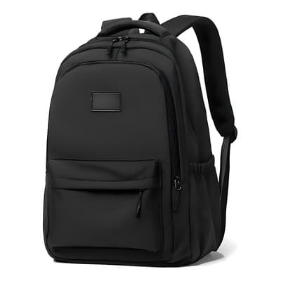 Mochila Escolar Frujia Negro Poliéster 30L con Funda Laptop Niños