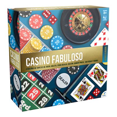 Juego De Mesa Azar Casino Fabuloso Nocturno Ruleta Póker Baraja Y Tapetes Novelty - $419.00 en Mercado Libre | PrecioMX