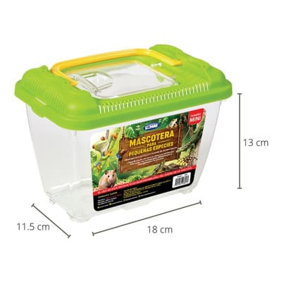 Mascotera De Plastico Mascotera Mini Pequeñas Especies Lomas - $71.76 en Mercado Libre | PrecioMX