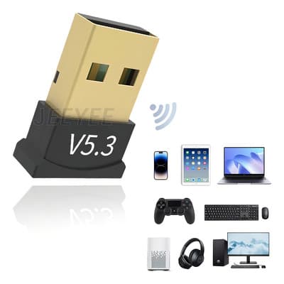 Adaptador Bluetooth Para Pc Adaptador Bluetooth Usb Portátil Alta Compatibilidad De Transferencia Adaptado De Ordenador 5.3 Usb Dual Computadora Pc Negro Jeeyee - $98.04 en Mercado Libre | PrecioMX