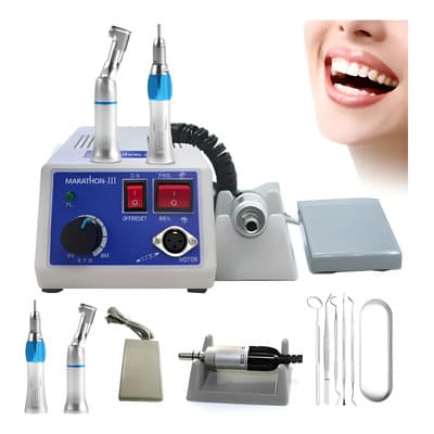 Lijador Pulidor Micromotor Dental N3 Conector E Recto Angu Pulidor Dental Eléctrico Portátil Con Conector E De Mano Juego De Herramientas Dentales