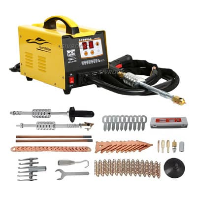 Soldador Por Puntos Sivrock 3KW 3800A Pantalla Digital Reparación Carrocería