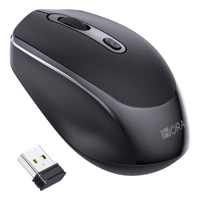 Ratón Inalámbrico Wireless Mouse Silencioso Portátil 2.4g 3 Dpi Ratón De Computadora Con Receptor Usb Para Laptop, Pc, Notebook Pilas Aa Incluidas