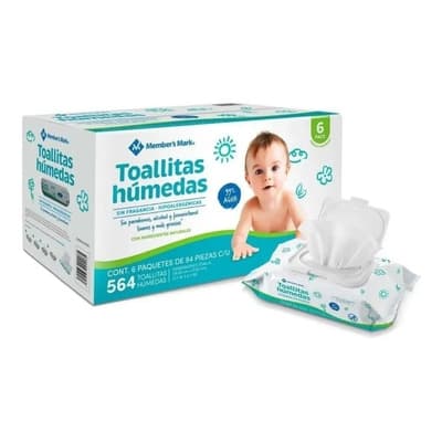 Toallitas Húmedas P/bebe Member's Mark 564 Toallitas Premium - $288.99 en Mercado Libre | PrecioMX