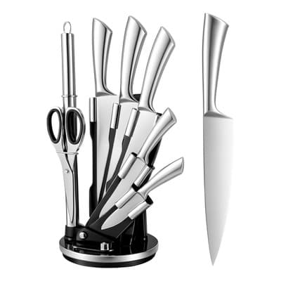 Cuchillos Cocina Set Ecomlab Profesionales Acero Inoxidable