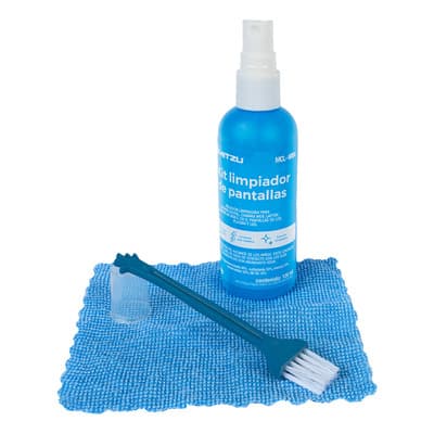 Kit Limpiador Para Pantallas Paño Liquido Y Cepillo Mcl-6004 - $77.00 en Mercado Libre | PrecioMX