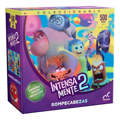 Rompecabezas Intensamente 2 Metalizado 500 Piezas - $387.62 en Mercado Libre | PrecioMX