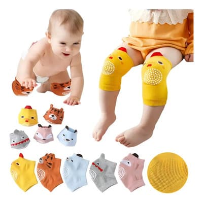 Set 5 Pares De Rodilleras Bebe Gatear Antiderrape Rdffcoo - $118.99 en Mercado Libre | PrecioMX